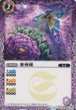 画像1: 【C】BS33　紫煙蝶
